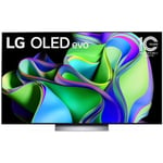 LG 77C3 - TV OLED 77'' (195 cm) - 4K UHD 3840x2160 - Smart TV - Processeur α9 Gen6 - Dolby Atmos - 4xHDMI 2.1 - WiFi