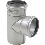 EuroPipe 125 x 125 x 87,5° grenrör rostfritt AISI 304 EN1.4301