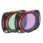 Freewell Kameralinsfilter Dji Osmo Pocket 3 Variable Nd 1-5 Stop. 6-9 Stop Run&gun 2 Enheter