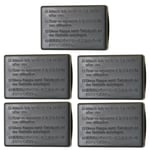 5-Pack Battery Cover for Canon PowerShot Series Digital Camera, NB-1L NB-1LH