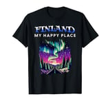 Finland My Happy Place Happiest Country In The World T-Shirt