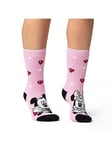 Heat Holders Minnie Mouse Novelty Socks - Pink, Pink, Women