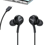 AKG Samsung Headset USB Type C For HTC U11+ Plus Headphones Black