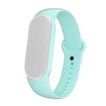 Straps for Xiaomi Mi Smart Band 5, Colourful Replacement Watch Bracelet Silicone Strap for Xiaomi Mi Band 5 - Light Green
