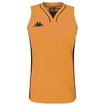Kappa CAIRA Maillot de Basket-Ball Femme, Orange, FR : S (Taille Fabricant : S)