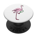 Flamingo Tennis Tennis racket Sports PopSockets Swappable PopGrip
