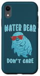 Coque pour iPhone XR Water Bear Dont Care Tardigrade Lunettes de soleil Biologiste