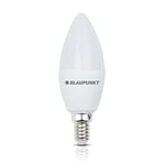 Blaupunkt LED E14 Light Bulb - Candle - Room Lighting - 7W - Small Edison Screw - Equivalent Of 50W - Frosted - Warm White 2700K - 595 Lumens - Energy And Cost Saving Light - Chandelier - Single Pack