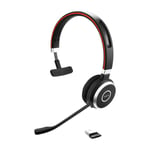 Jabra Evolve 65 Se Ms Mono headset med laddningsställ