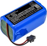 Kompatibelt med Cecotec CONGA 1090, 14.4V, 2600 mAh