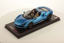 MR Collection Ferrari 296 GTS Blu Corsa 1/18. FE037A
