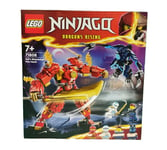 LEGO Ninjago Dragons Rising - 71808 - Kai's Elemental Fire Mech - 7+ - SEALED ✅