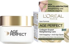 L'Oreal Age Perfect Collagen Expert Re-Tightening Cream,  Day Cream, 50Ml