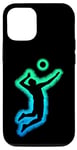 Coque pour iPhone 12/12 Pro Volley-ball Volleyball Enfant Homme