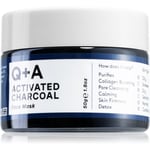Q+A Activated Charcoal Afgiftende maske med aktivt kul 50 g
