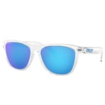Oakley FrogSkins Sunglasses - Crystal Clear / Prizm Sapphire OO9013-D055 Clear/Prizm