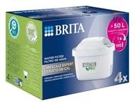 4x BRITA Water Filter MAXTRA PRO Limescale Expert Cartridges, Reduces Impurities