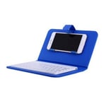Wireless Bluetooth 3.0 Mini Keyboard Flip Pu Leather Case For Ip White 23*14cm