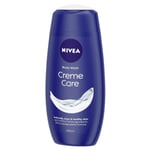 NIVEA Shower Gel, Crème Care Body Wash, Women, 250ml / 8.45 fl oz (Pack of 1)