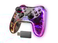 Mars Gaming Mgp-24, Spelplatta, Android, Mac, Pc, Playstation 4, Playstation 3, Xbox 360, D-Pad, Turbo-Knapp, Röd/Grön/Blå, Trådlös, Rf
