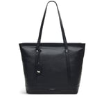 Radley Black Tote Bag Large Zip Top Womens Handbag Babington Plain RRP £239