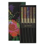 Ätpinnar 5-pack, Peony Flower