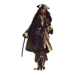 Star Cutouts - Figurine en carton Pirate Capitaine Jack Sparrow Johnny depp - Haut 184 cm