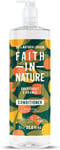 Faith In Nature 1L Natural Grapefruit & Orange Conditioner, Invigorating, Vegan