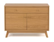 Woodman - Kensal Skjenk m/1 skuff Lyst tre