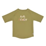 LÄSSIG UV-kort ermet badeskjorte Hello Beach Moss Green