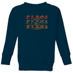 Back To The Future Destination Clock Kids' Sweatshirt - Navy - 5-6 Years - Navy