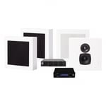 System One A50BT, SC4B &amp; 2 par mattvita DLS Flatbox Mini
