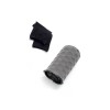 RYCOTE Rycote Nano-Shield Single Tube Section, Size D w/ Socks RYC010653