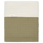 koeka cotton Barnfilt Fleece Amsterdam moss 100 x 150 cm