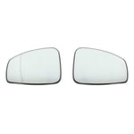 Qwjdsb For Renault megane III Coupe Grandtour Hatchback 2008, Auto Convex Left Right Heated Rear Mirror Glass 963660005R 963650005R Auto Parts