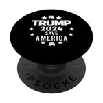 Donald Trump 2024 Take America Back Trump américain PopSockets PopGrip Interchangeable