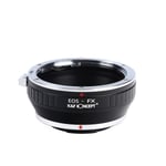 K&F Concept Adapter for Fuji X til Canon EF Bruk objektiv på kamera