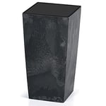 Pot de Fleurs Style Béton Anthracite 91 litres Bac à Fleur Cache Pot Jardinière Terrasse Jardin Salon Entrée Intérieur Extérieur