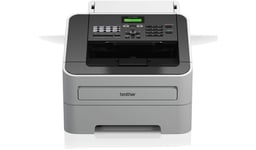 Brother FAX-2840 - Télécopieur / photocopieuse - Noir et blanc - laser - 215.9 x 355.6 mm (original) - 216 x 406.4 mm (support) - 250 feuilles - 33.6 Kbits/s