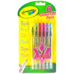 Crayola Glitter Gel Pens - 6pk