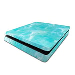 Playstation 4 Slim PS4 Slim Skin Turquoise Watercolour Console Skin/Cover/Wrap for Playstation 4 Slim