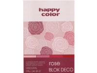 Happy Color Tekniskt block A4 20k rosa