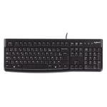 Logitech Keyboard K120 for Business clavier USB AZERTY Belge Noir - Neuf