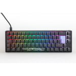 Ducky One 3 SF 65% -mekanisk tangentbord med Cherry MX Silver-Switch, svart