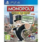Monopoly Family Fun Pack for Sony Playstation 4 PS4 Video Game