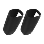 2pc Silicone Housing Skin Black Fit for Eufy Security S330 Wireless Cameras
