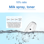 Nano Facial Handy Mist Spray Steamer Rechargeable Mister White