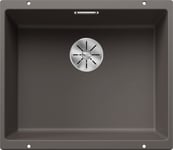 Blanco Subline 500-U UXI kjøkkenvask, 53x46 cm, grå