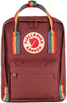 Fjällräven Kånken Rainbow Mini, ryggsäck 326-907 Ox Red-Rainbow Pattern