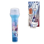 Frozen Magical Sing Along Microphone with Flashing Lights and built in music NEW